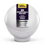 Wilton 3D Ball Cake Pan Set Aluminum Nonstick Bakeware-0
