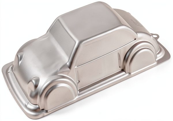 Wilton Car Cake Pan Aluminum 3D Design Kids Birthday-0