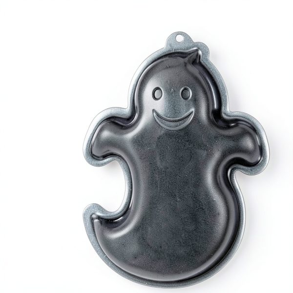 Kefyixc Ghost Cake Pan Aluminum Oven Safe Halloween Baking-2