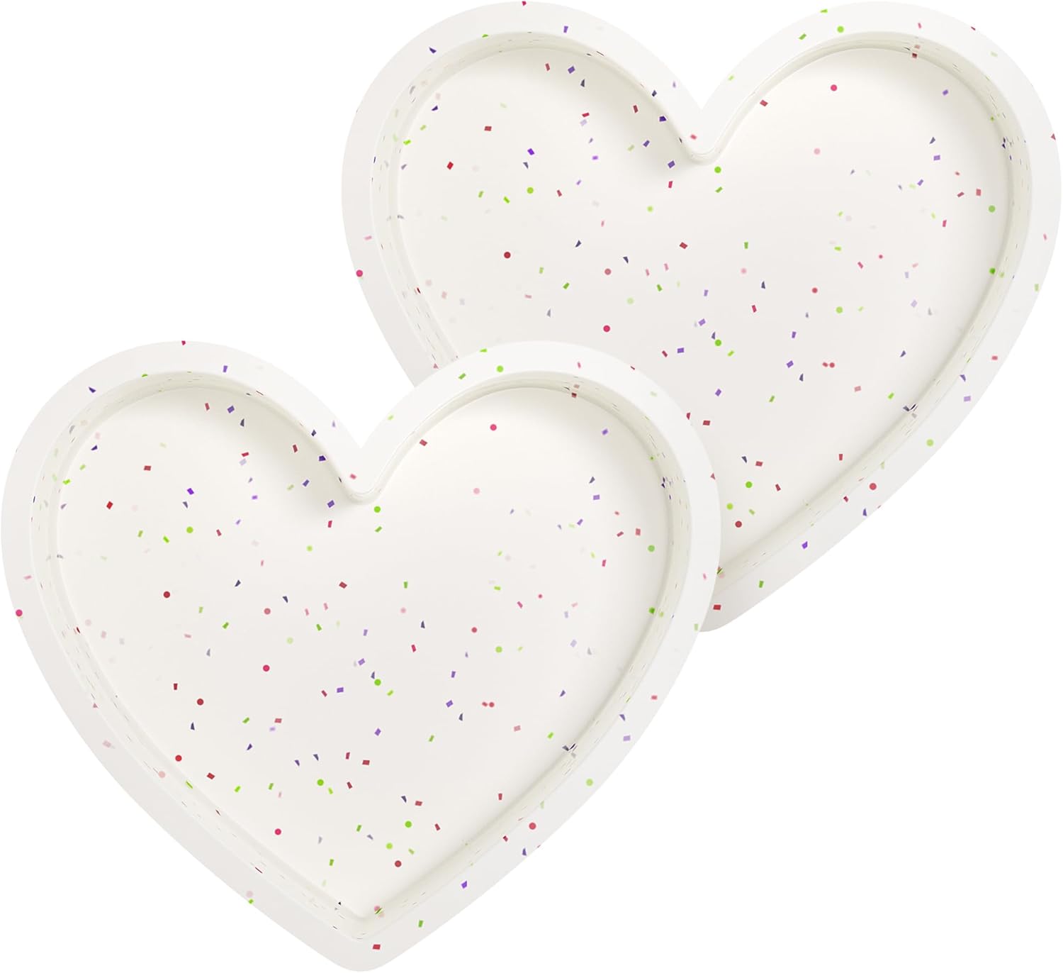 AOTASO heart cake pan with a freshly baked cake inside