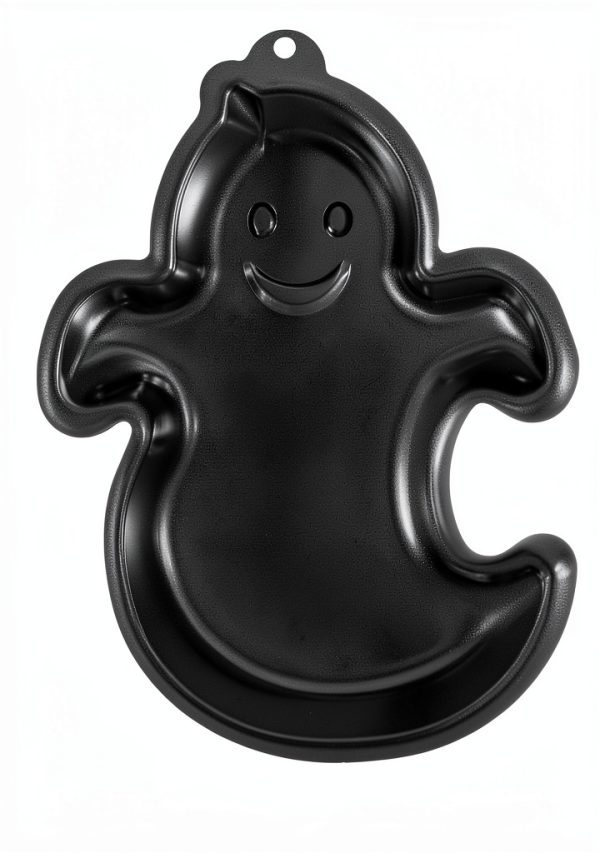 Kefyixc Ghost Cake Pan Aluminum Oven Safe Halloween Baking-1