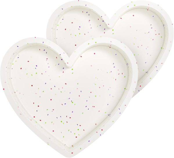 AOTASO Heart Cake Pan 8 Inch Nonstick Silicone Baking-0