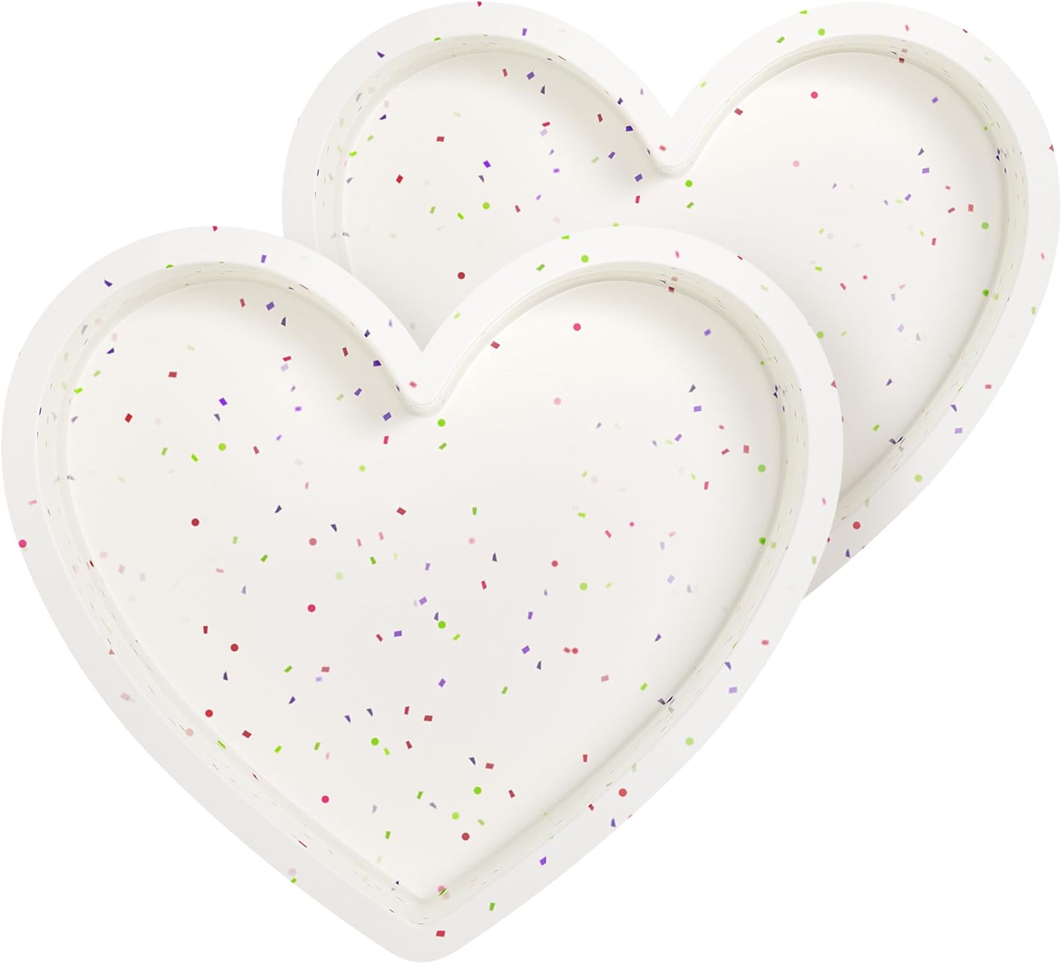 AOTASO heart cake pan with a freshly baked cake inside