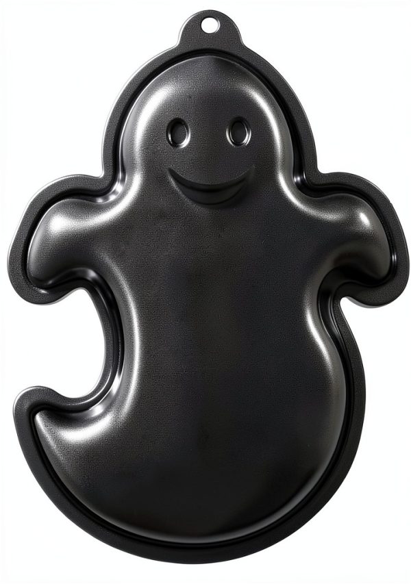 Kefyixc Ghost Cake Pan Aluminum Oven Safe Halloween Baking-0