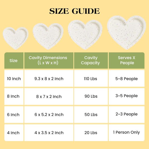 AOTASO Heart Cake Pans 4 Inch Nonstick Silicone Baking Molds-4