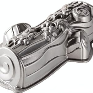 Nordic Ware Yule Log Cake Pan Aluminum Rectangular-0