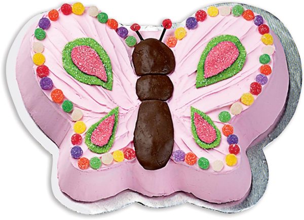 Wilton Butterfly Cake Pan Aluminum Rust Resistant Baking-2