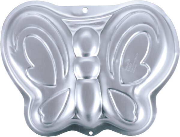 Wilton Butterfly Cake Pan Aluminum Rust Resistant Baking-1