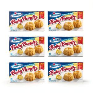 Hostess Lemon Drizzle Bundt Cakes Snack 48 Count-0