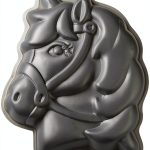 Wilton Pony Cake Pan Aluminum Nonstick Birthday Baking-0