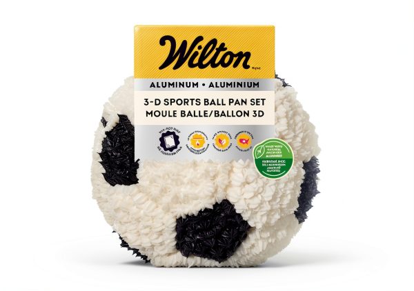 Wilton 3D Ball Cake Pan Set Aluminum Nonstick Bakeware-1
