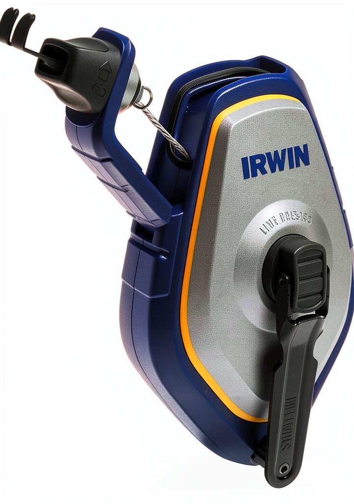 IRWIN chalk reel being used on a construction site