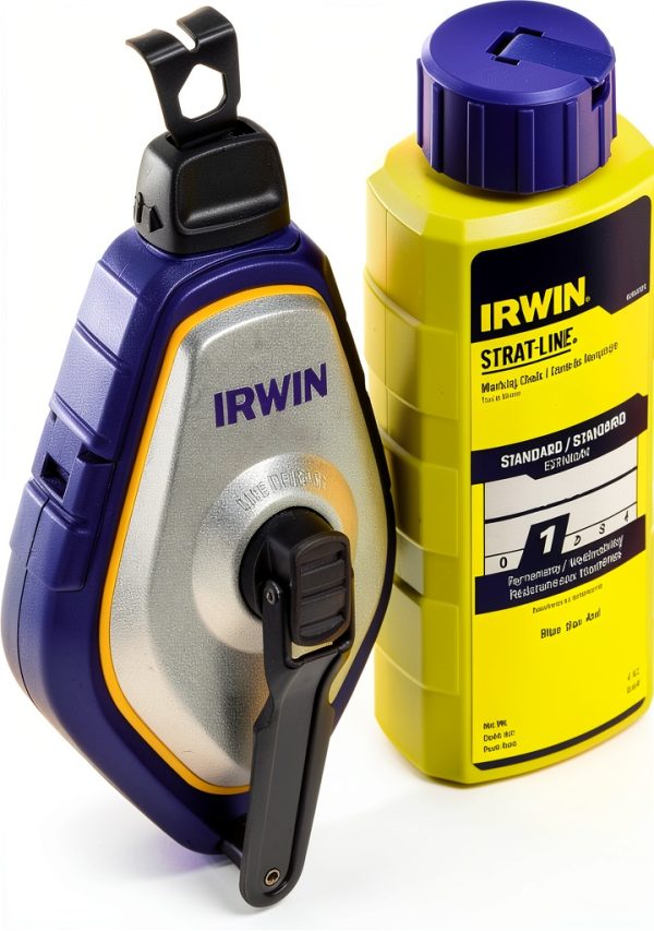 Chalk Reel IRWIN 100ft HiTensile Steel Handle-3