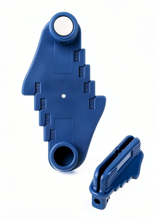Weewooday Center Scriber Magnetic Blue Plastic-3