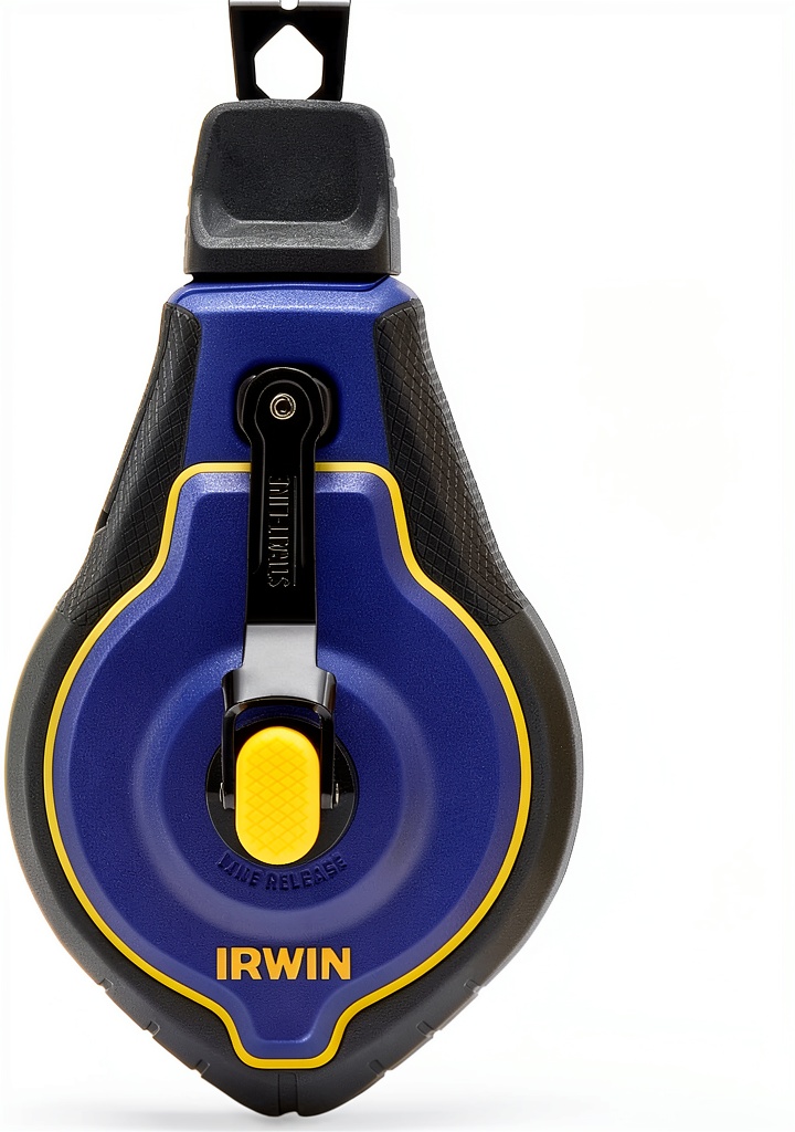 IRWIN chalk line being used on a construction site