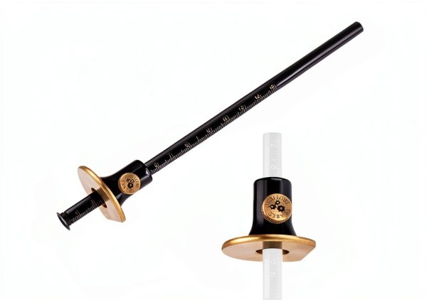 Clarke Brothers Brass Marking Gauge Wheel 8in Retractable Scriber-5