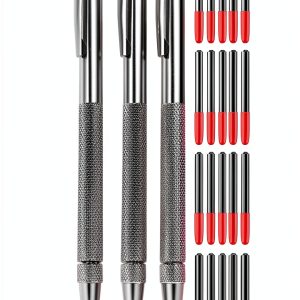 RedStar Tools PSMYP Tungsten Carbide Scriber with Magnet 4‑Piece Set-0