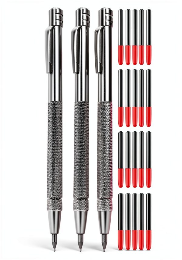 RedStar Tools PSMYP Tungsten Carbide Scriber with Magnet 4‑Piece Set-0