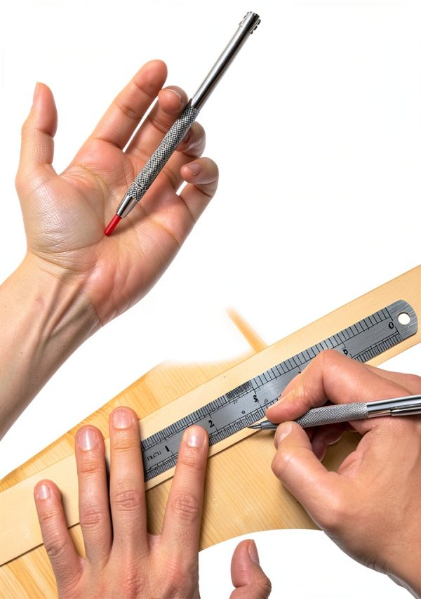 RedStar Tools PSMYP Tungsten Carbide Scriber with Magnet 4‑Piece Set-3