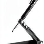Saker Aluminum Scriber Tool SAK-1 Black Twist Lock 0.5mm Broad Point-0