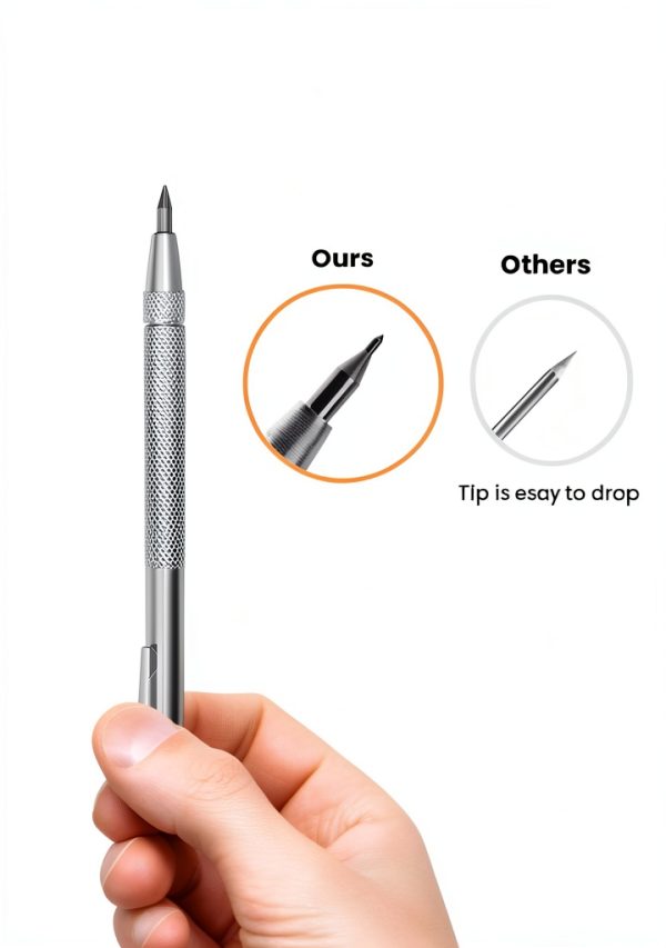 RedStar Tools PSMYP Tungsten Carbide Scriber with Magnet 4‑Piece Set-2