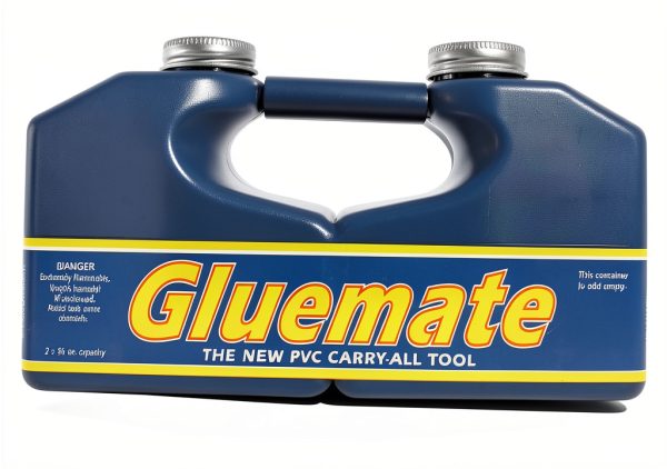 Aladdin 2000 Gluemate PVC Glue & Primer Work Container Clear Gel 36 oz-0