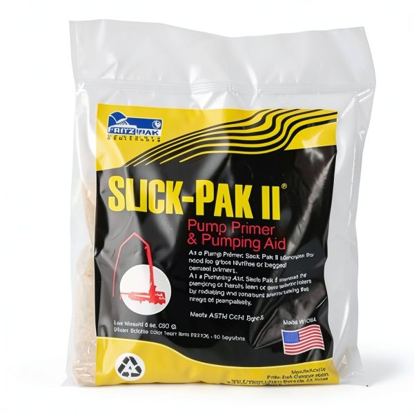 Fritz Pak Slick Pak II Concrete Pump Primer and Pumping Aid, 60-8oz Bags, Made in USA, Con Forms-0