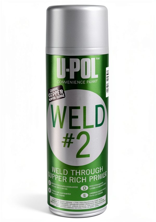 U-Pol Products 0768 Zinc/Copper WELD#2 Weld Through Primer - 450ml-1