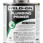 Weld-On 14030 Plumbing PVC/CPVC Primer Fast Acting Low VOC 1 Quart-0