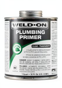 Weld-On 14030 Plumbing PVC/CPVC Primer Fast Acting Low VOC 1 Quart-0