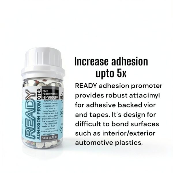 Ready High Performance Adhesion Promoter for Automotive, Industrial and Home, 50ml Bottle, HP990UV-1