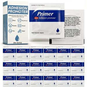 20 Pcs Adhesion Promoter, High-Performance Adhesion Promoter for Plastic, Trim & Automotive Tape, Adhesive Primer Enhancing The Adhesion of Double-Sided Mounting and Molding Tapes (Zhunianji-001)-0